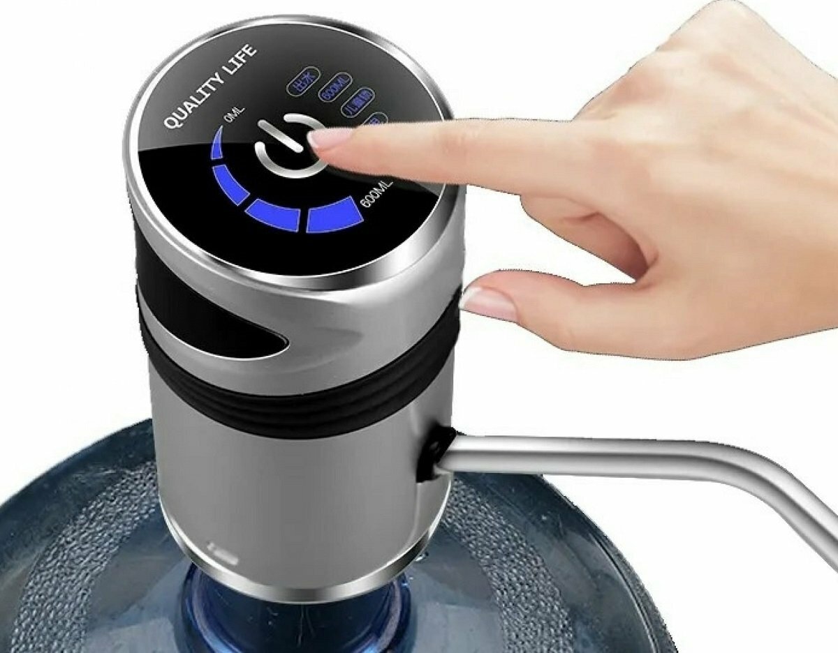 Электрическая помпа для воды ZDK Water E90 Battery Silver (аккумулятор)/помпа электрическая 19л