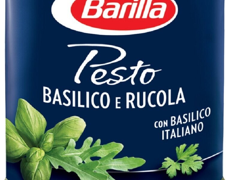 Соус Barilla Песто с базиликом и рукколой без глютена 190г Harrys - фото №3