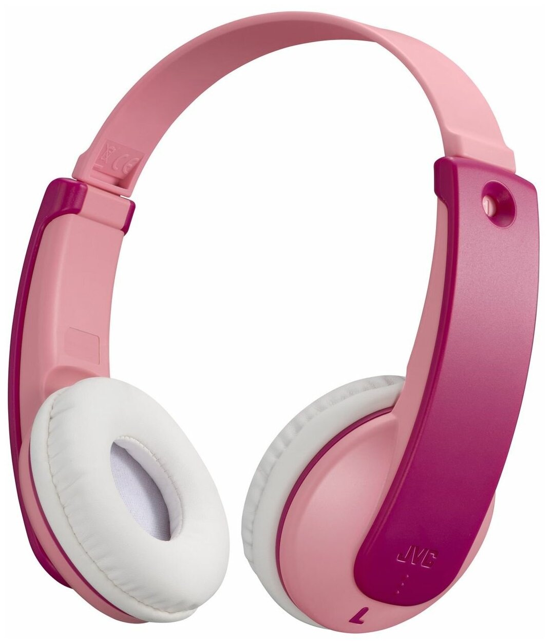 Наушники JVC беспроводные детские модель HA-KD10W-P-E серия KIDS - Bluetooth. Цвет: розовый