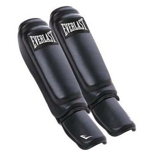 фото Защита голени и стопы everlast martial arts leather shin-instep s/m черная