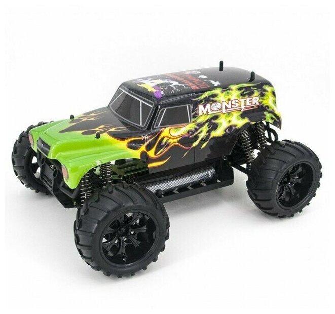 Радиоуправляемая машина монстр HSP Monster H-Dominator 4WD RTR масштаб 1:10 2.4G - 94111-STS250A