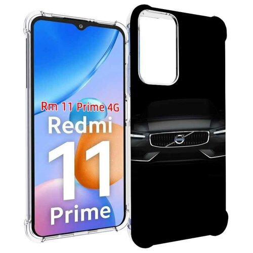 Чехол MyPads volvo вольво 1 мужской для Xiaomi Redmi 11 Prime 4G задняя-панель-накладка-бампер чехол mypads volvo вольво 1 мужской для infinix note 11 задняя панель накладка бампер