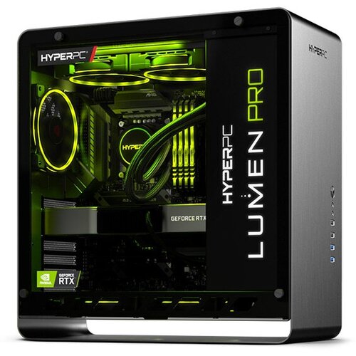 Компьютер для работы HYPERPC Lumen Pro Plus видеокарта msi geforce rtx 3090 ti 24576mb gaming trio rtx 3090 ti gaming trio 24g