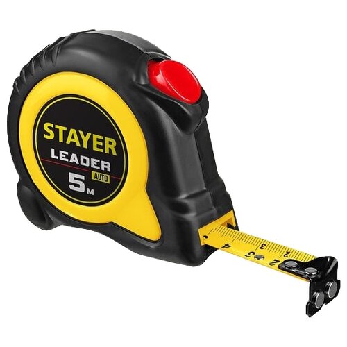 Измерительная рулетка STAYER Leader 3402-05-19_z02, 19 мм х5 м