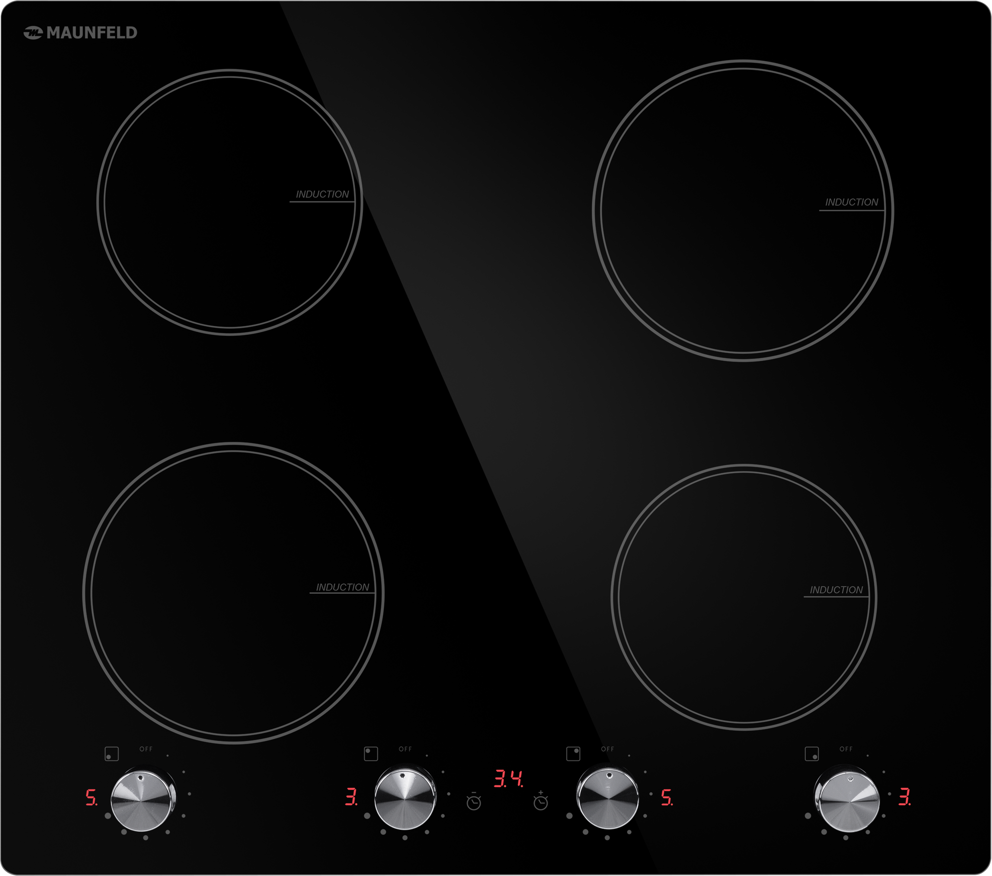 Индукционная варочная панель MAUNFELD CVI594MBK
