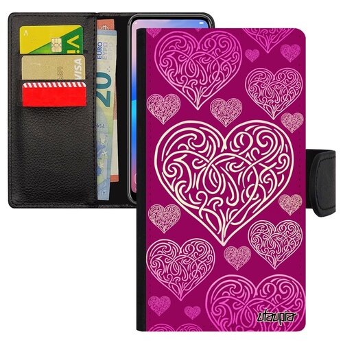 фото Чехол-книжка на мобильный galaxy a5 2017, "сердце" верность love utaupia