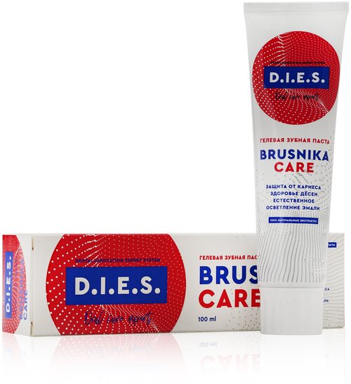 Зубная паста D.I.E.S. Brusnika Care, 100 мл