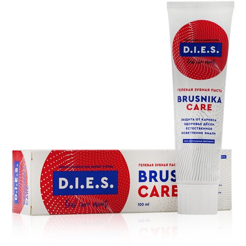 Зубная паста D.I.E.S. Brusnika Care, 100 мл