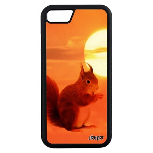 фото Чехол на телефон iphone 8, "белка" рыжая летяга utaupia
