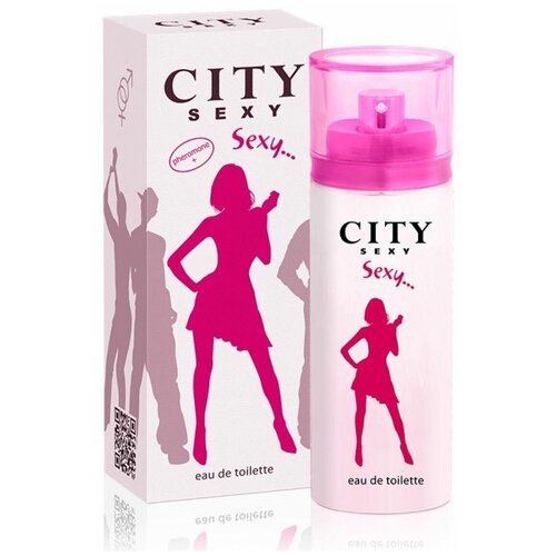 Туалетная вода женская City Sexy Sexy, 60 мл туалетная вода женская city sexy kiss me 60 мл