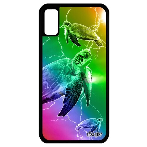 фото Чехол на телефон iphone x, "черепаха" большая слоновая utaupia