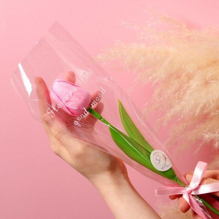 Secret Beauty Мыльный тюльпан розовый