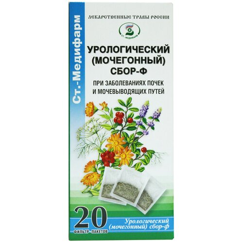 Ст.-Медифарм лекарственный препарат Урологический ф/п, 40 г, 20 шт.