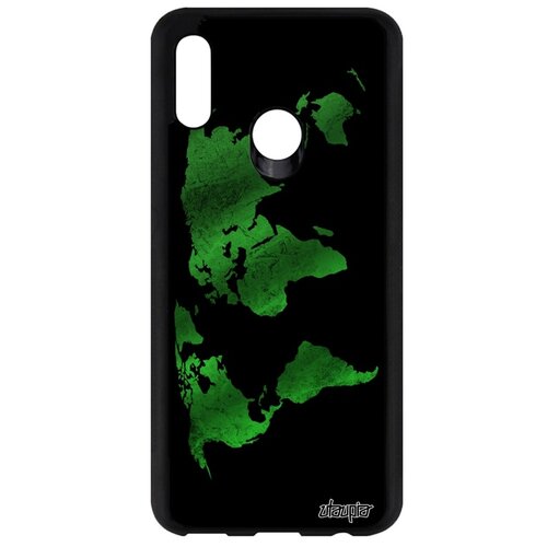 фото Чехол для мобильного huawei p smart 2019, "карта мира" глобус земля utaupia