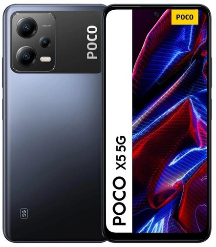 Xiaomi Poco X5 5G 8/256 ГБ Black (черный) Global Version