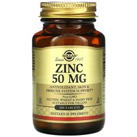 Zinc, 50 мг, 120 г, 100 шт.