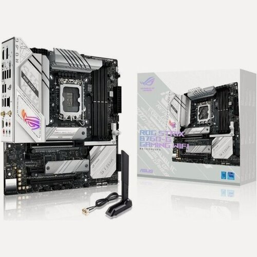 Изображение товара Материнская плата Asus ROG Strix B760-G GAMING WIFI (LGA1700, mATX)