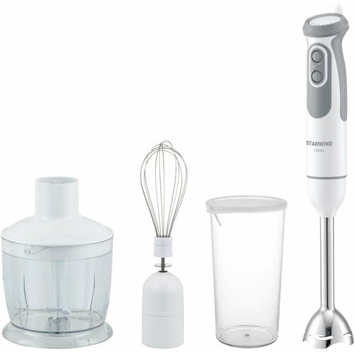 Блендер погружной Starwind SBP3242 1200Вт белыйсерый 313200₽