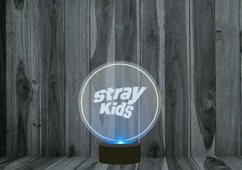 Светильник, ночник 3D GOODbrelok Страй Стрей Кидс, Stray Kids - 0004