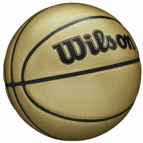 Мяч баскетбольный WILSON NBA Gold Edition, WTB3403XB, р.7, золотой мяч баскетбольный wilson nba gold edition wtb3403xb размер 7