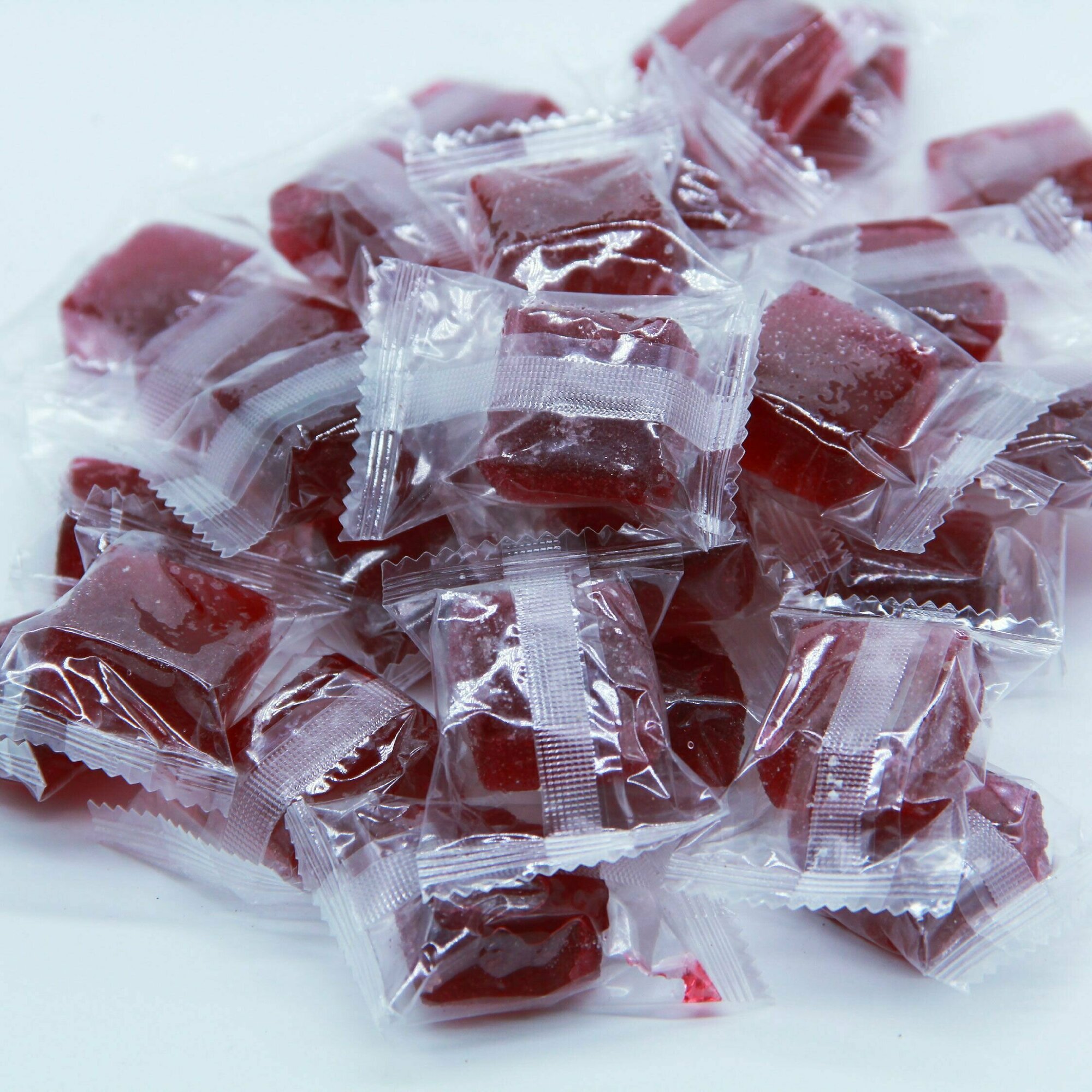 Черешня кубики жевательные конфеты NutsPro 2 кг (4шт по 500гр) - фотография № 3