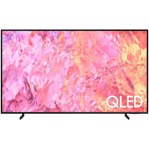 SAMSUNG Телевизор QLED Samsung 75 QE75Q60CAUXRU Q черный 4K Ultra HD 60Hz DVB-T2 DVB-C DVB-S2 USB WiFi Smart TV RUS QE75Q60CAUXRU 15652000₽