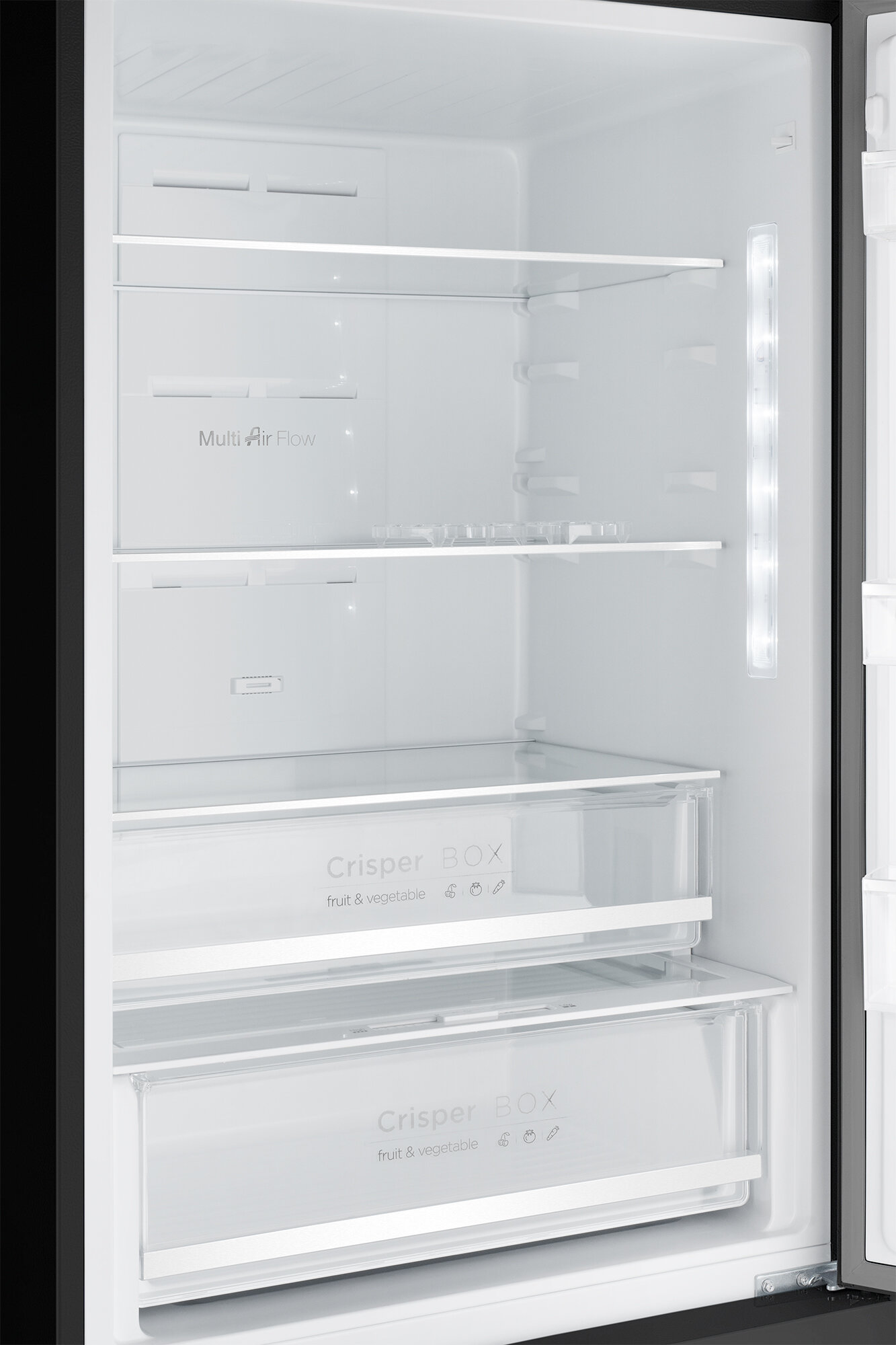 Отдельностоящий холодильник с инвертором Weissgauff WRK 1970 DBG Full NoFrost Inverter - фотография № 9