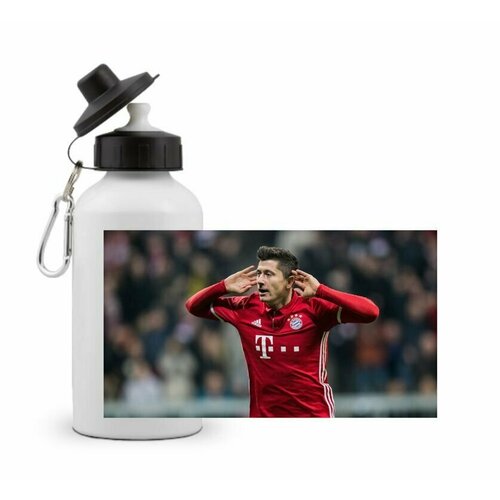 фото Спортивная бутылка роберт левандовский, robert lewandowski №7 goodbrelok