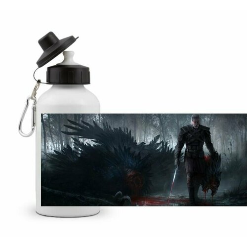 фото Спортивная бутылка witcher, ведьмак №13 goodbrelok