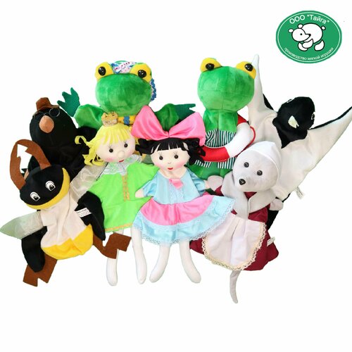 Домашний кукольный театр на руку по сказке 