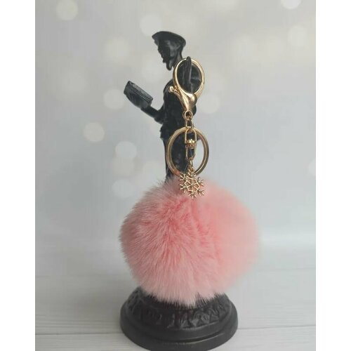 Брелок, розовый