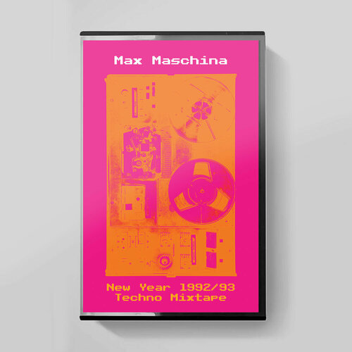 MC: Max Maschina - New Year 1992-93 Techno Mixtape (1993/2024) (Limited Edition Tape) аудиокассета sony ef60