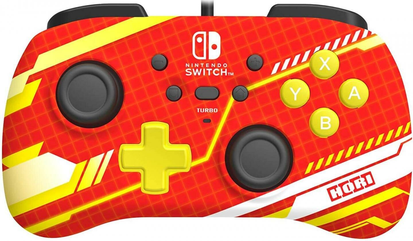 Геймпад проводной HORI NSW-255A Красный Red Switch