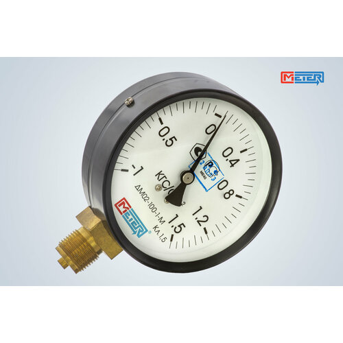 Манометр (мановакуумметр) ДМ 02-100-1-М диапазон -1.+1,5кгс/см2