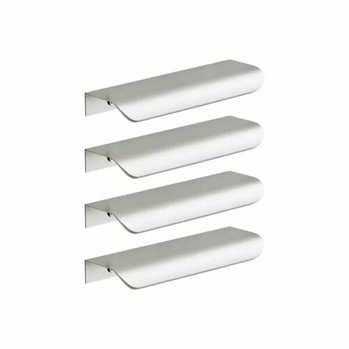 Ручка-скоба мебельная Inspire Oslo алюминий 96 мм цвет никель 4 шт 1868₽