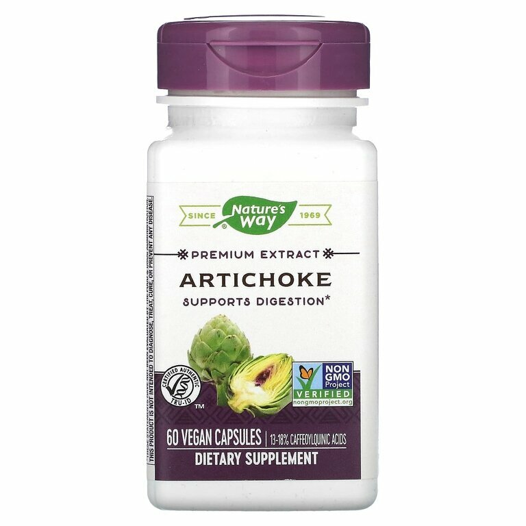 Капсулы Nature's Way Artichoke 60 шт.