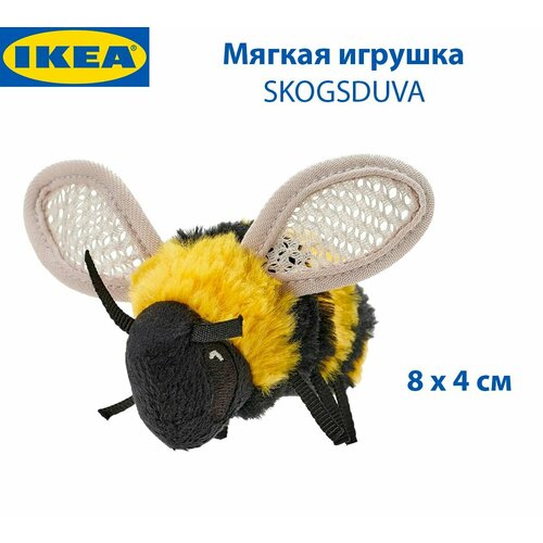 Плюшевая игрушка IKEA SKOGSDUVA скогсдува мини-шмель цвет черно-желтый 8 см 1 шт 619₽