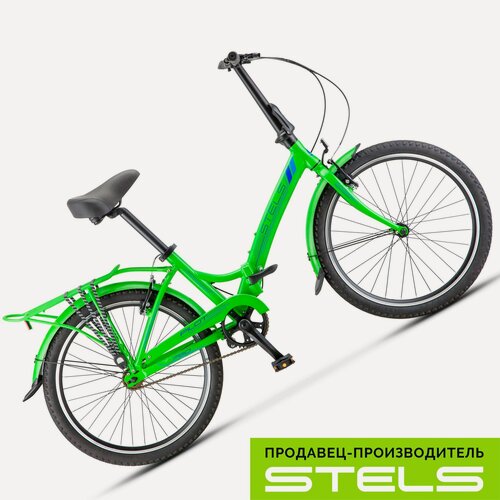 Изображение товара Велосипед складной Пилот-760, колеса 24" V020, рама 14" Салатовый (item:500)