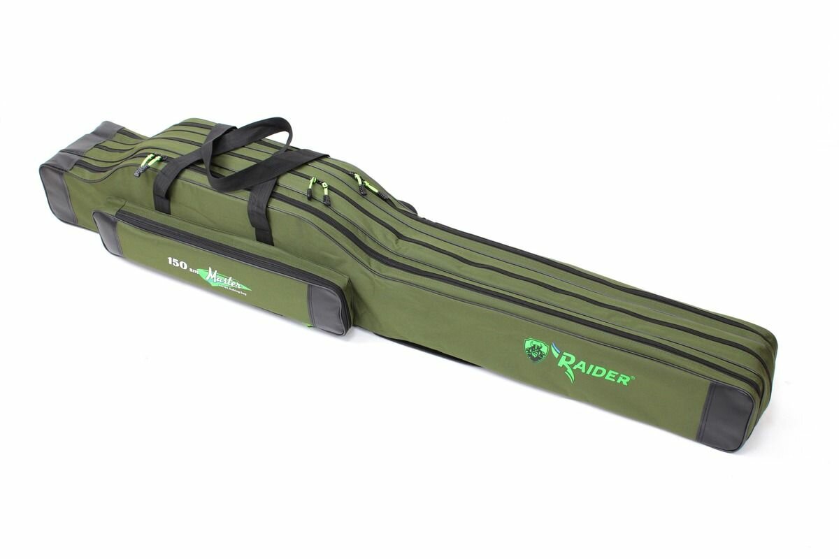 Чехол для удилищ RAIDER MASTER 1,5 м (3 секции, 2 кармана)
