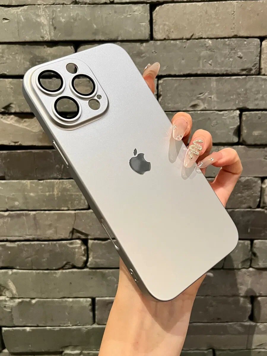 Чехол-накладка О'кейси, для iPhone 16 Pro Max, с защитой камеры, силикон — фото 1