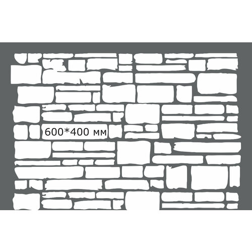 Трафарет для стен Кирпичная стена 800₽