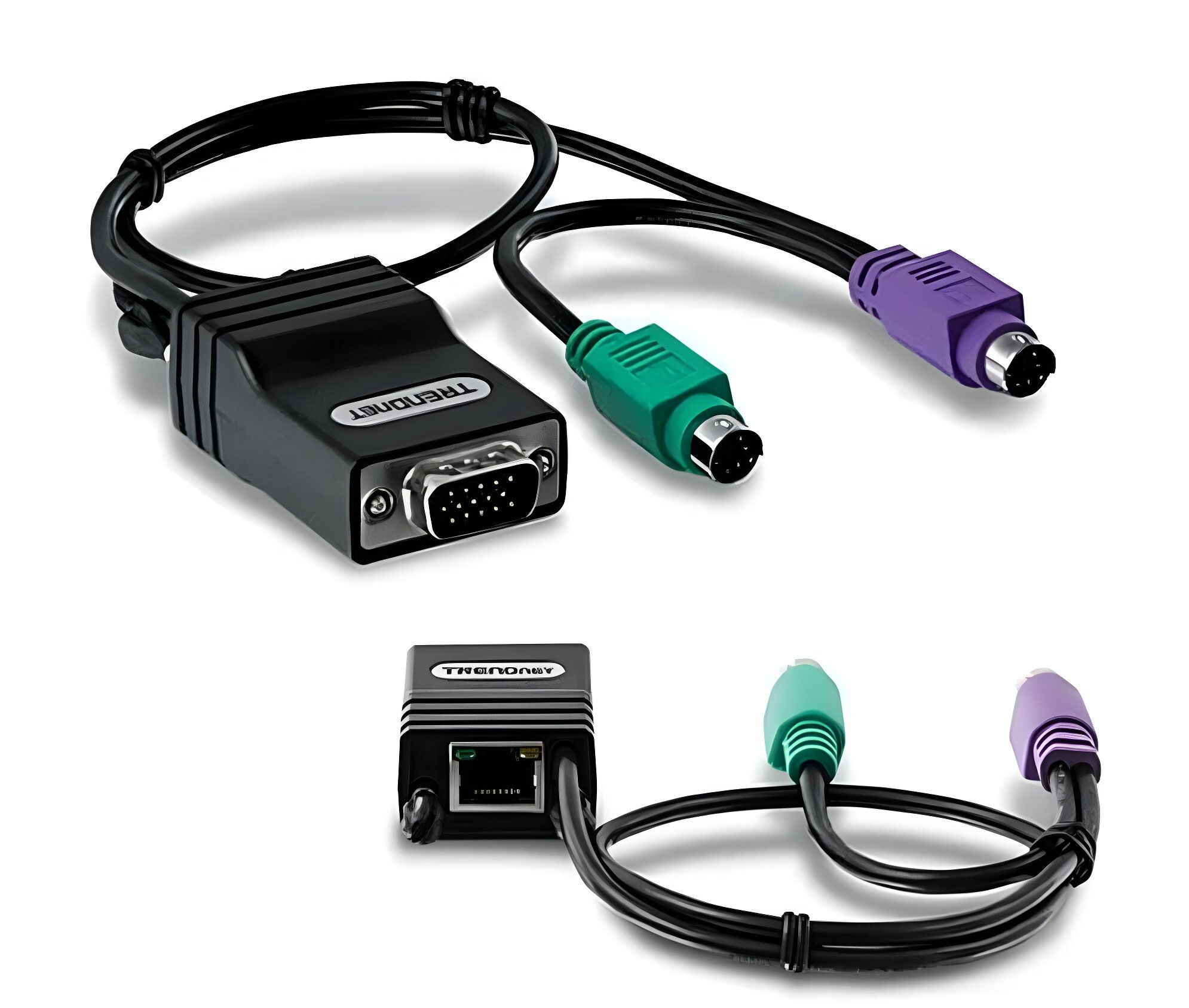 Переключатель консоли (KVM) TRENDnet CAT5 PS/2 Server Interface RTL {64}