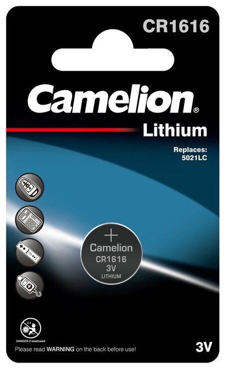 Батарейка Camelion CR1616