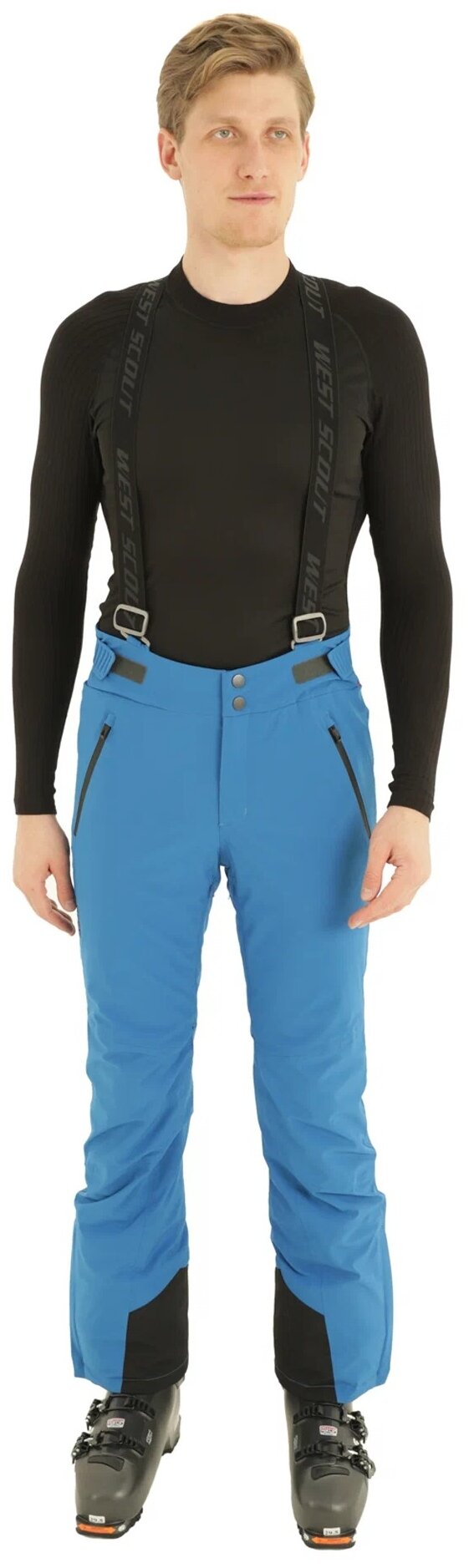брюки West scout Mars M, карманы, мембрана, регулировка объема талии, утепленные, водонепроницаемые
