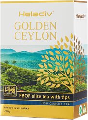 Чай черный Heladiv Golden Ceylon FBOP elite tea with tips, 250 г, 1 уп.