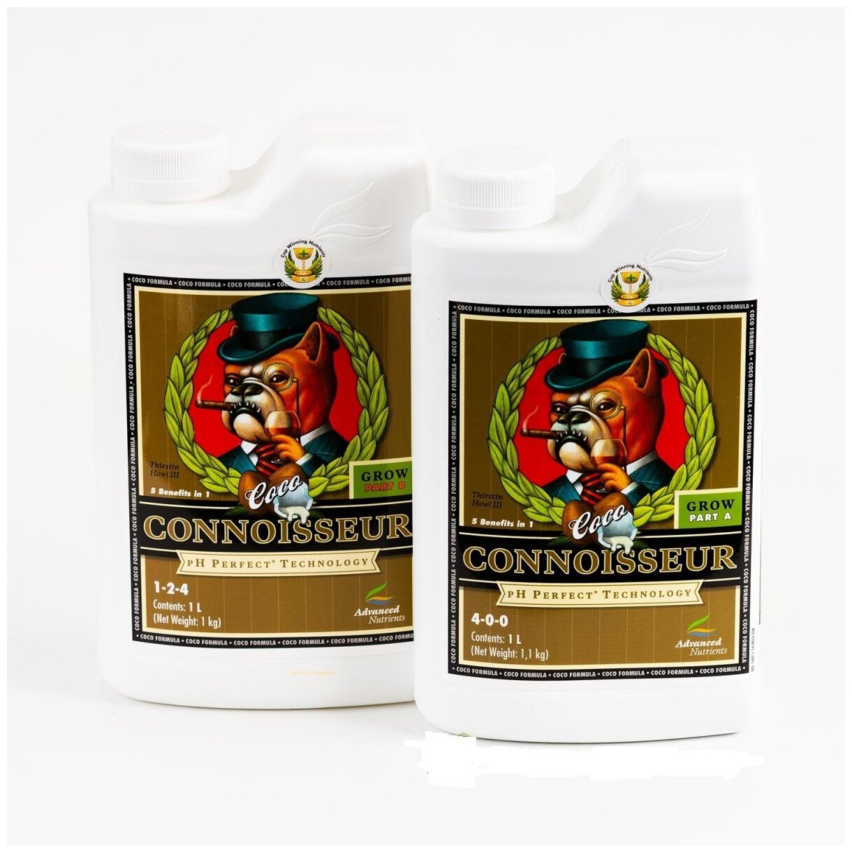Удобрение Advanced Nutrients Connoisseur Coco Grow A+B 1л. - фотография № 2