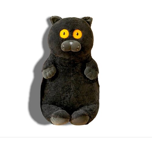 Мягкая игрушка Кот Бегемот 45 см черный мягкая игрушка кот толстый бегемот реалистичный 45 см белый