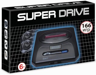 Игровая Приставка 16bit Classic Drive (166-in-1)