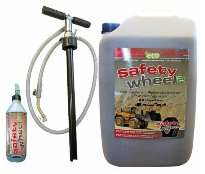 Насос дозировочный Safety Wheel для герметика 25 литровой канистры, ход /0,25 л. - фотография № 2