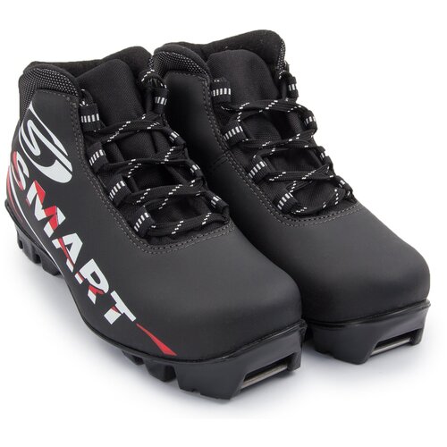 Лыжные ботинки Spine Smart 357 NNN 2020-2021, р.40, черный детские лыжные ботинки spine smart lady 357 40 2020 2021 р 38 бирюзовый